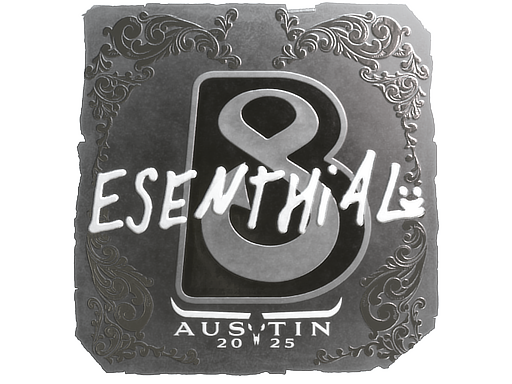 Sticker | esenthial (Foil) | Austin 2025
