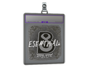 Sticker Slab | esenthial (Foil) | Austin 2025