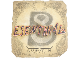 Sticker | esenthial | Austin 2025