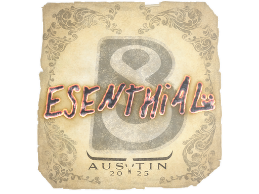 Sticker | esenthial | Austin 2025