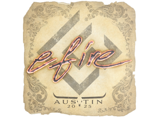 Sticker | efire | Austin 2025