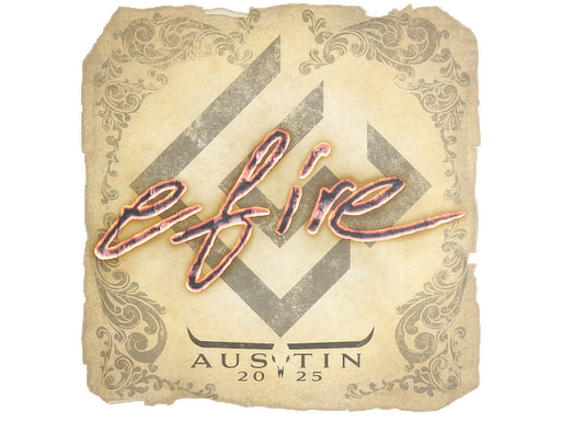 Sticker | efire | Austin 2025