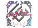 Sticker | efire (Holo) | Austin 2025