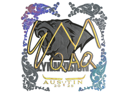 Sticker | EmiliaQAQ (Holo) | Austin 2025