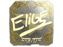 Sticker | EliGE (Gold) | Austin 2025