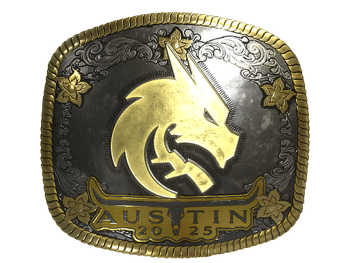 Sticker | Team Spirit (Gold) | Austin 2025