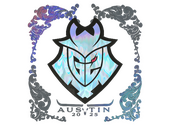 Sticker | G2 Esports (Holo) | Austin 2025