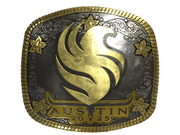 Sticker | Falcons (Gold) | Austin 2025