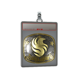 Sticker Slab | Falcons (Gold) | Austin 2025