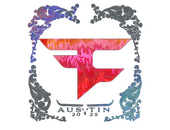Sticker | FaZe Clan (Holo) | Austin 2025