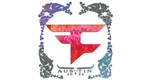 Sticker | FaZe Clan (Holo) | Austin 2025