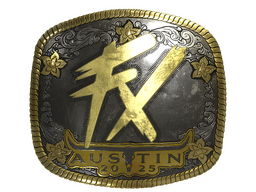 Sticker | Fluxo (Gold) | Austin 2025