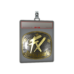 Sticker Slab | Fluxo (Gold) | Austin 2025