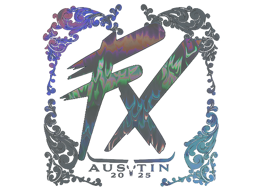 Sticker | Fluxo (Holo) | Austin 2025