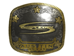 Sticker | Complexity Gaming (Gold) | Austin 2025