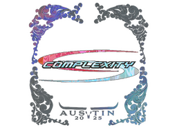 Sticker | Complexity Gaming (Holo) | Austin 2025