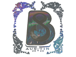 Sticker | B8 (Holo) | Austin 2025