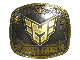 Sticker | HEROIC (Gold) | Austin 2025