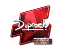 Sticker | dupreeh (Foil) | Atlanta 2017