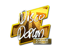 Sticker | disco doplan (Foil) | Atlanta 2017