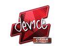 Sticker | device (Foil) | Atlanta 2017