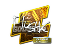 Sticker | flusha (Foil) | Atlanta 2017