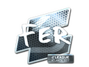 Sticker | fer (Foil) | Atlanta 2017