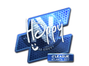Sticker | Happy (Foil) | Atlanta 2017