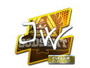 Sticker | JW (Foil) | Atlanta 2017