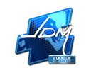 Sticker | jdm64 (Foil) | Atlanta 2017