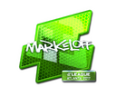 Sticker | markeloff (Foil) | Atlanta 2017