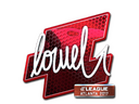 Sticker | loWel (Foil) | Atlanta 2017
