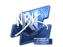 Sticker | NBK- (Foil) | Atlanta 2017