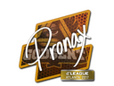 Sticker | pronax | Atlanta 2017