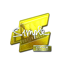 s1mple (Foil) | Atlanta 2017