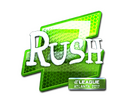Sticker | RUSH (Foil) | Atlanta 2017