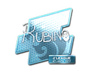 Sticker | RUBINO (Foil) | Atlanta 2017