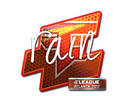 Sticker | rain (Foil) | Atlanta 2017