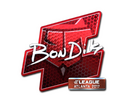 Sticker | bondik (Foil) | Atlanta 2017