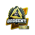 Sticker | GODSENT (Foil) | Atlanta 2017