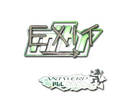 Sticker | exit (Holo) | Antwerp 2022
