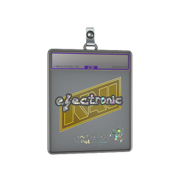 Sticker Slab | electronic (Glitter) | Antwerp 2022