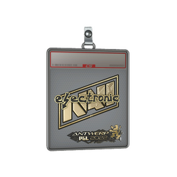 Sticker Slab | electronic (Gold) | Antwerp 2022