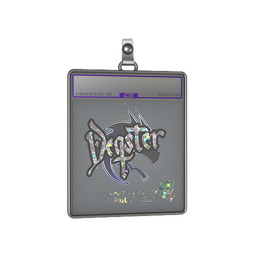 Sticker Slab | degster (Glitter) | Antwerp 2022