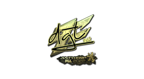 Sticker | dgt (Gold) | Antwerp 2022