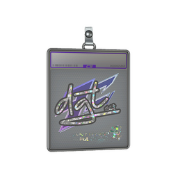 Sticker Slab | dgt (Glitter) | Antwerp 2022