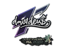 Sticker | dav1d | Antwerp 2022