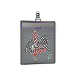 Sticker Slab | gxx- (Glitter) | Antwerp 2022