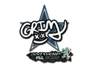 Sticker | Grim (Glitter) | Antwerp 2022