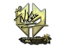 Sticker | fnx (Gold) | Antwerp 2022